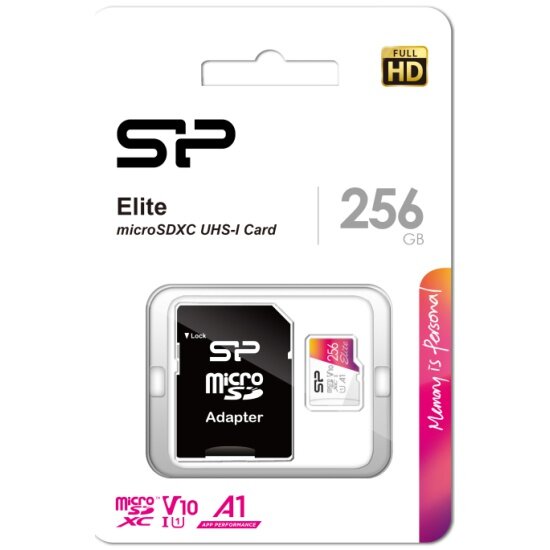 Flesh-xotira Silicon Power Micro 256GB