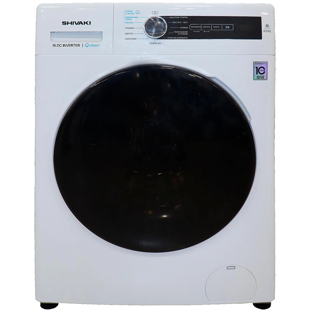 Kir yuvish mashinasi Shivaki WF80L2346G White