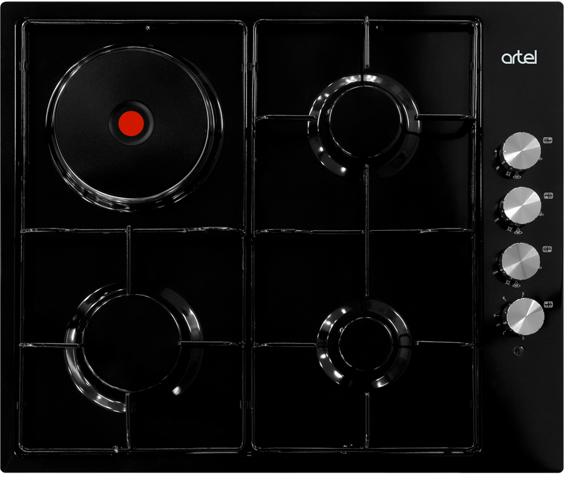 O'rnatiladigan pishirish yuzasi Artel Classico A630320 Black