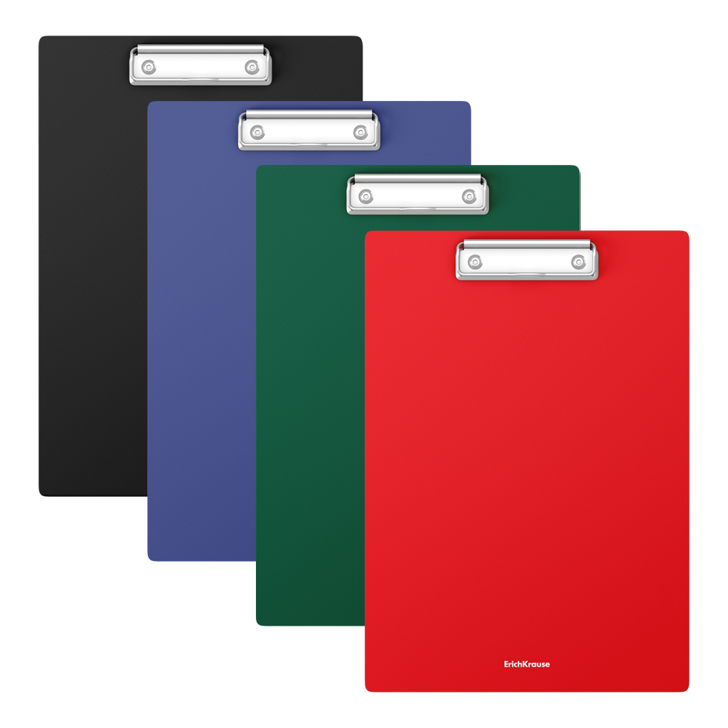 ErichKrause Matt Classic plastik planshet, A4, 4 dona qadoqlangan