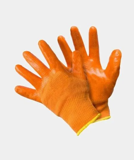 Qo'lqoplar lateksdan Orange