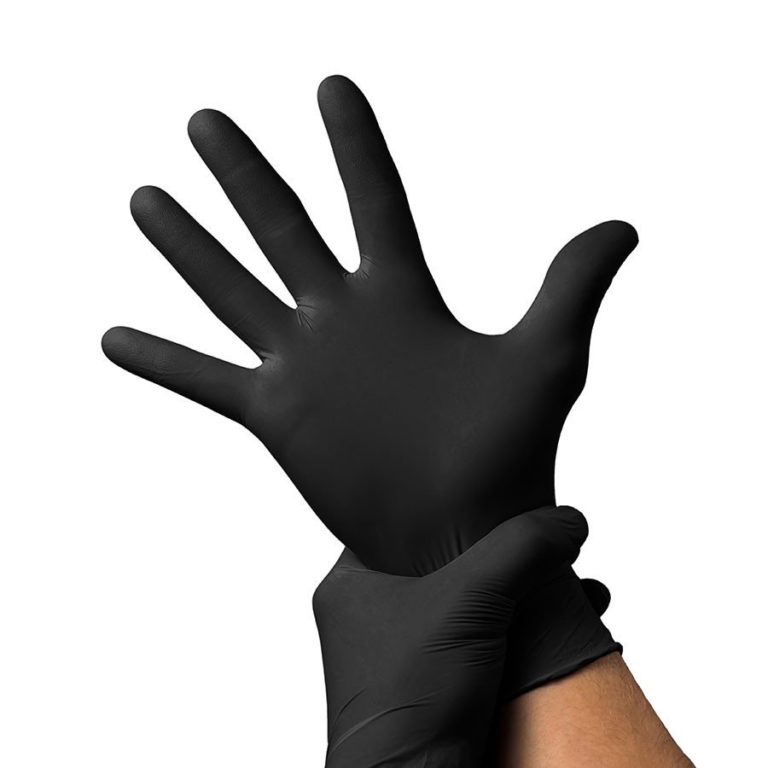 Qo'lqoplar nitril UNEX М-o'lcham Black