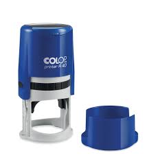 Muhrlash uskunasi Printer R40 Red-Blue Colop, dumaloq