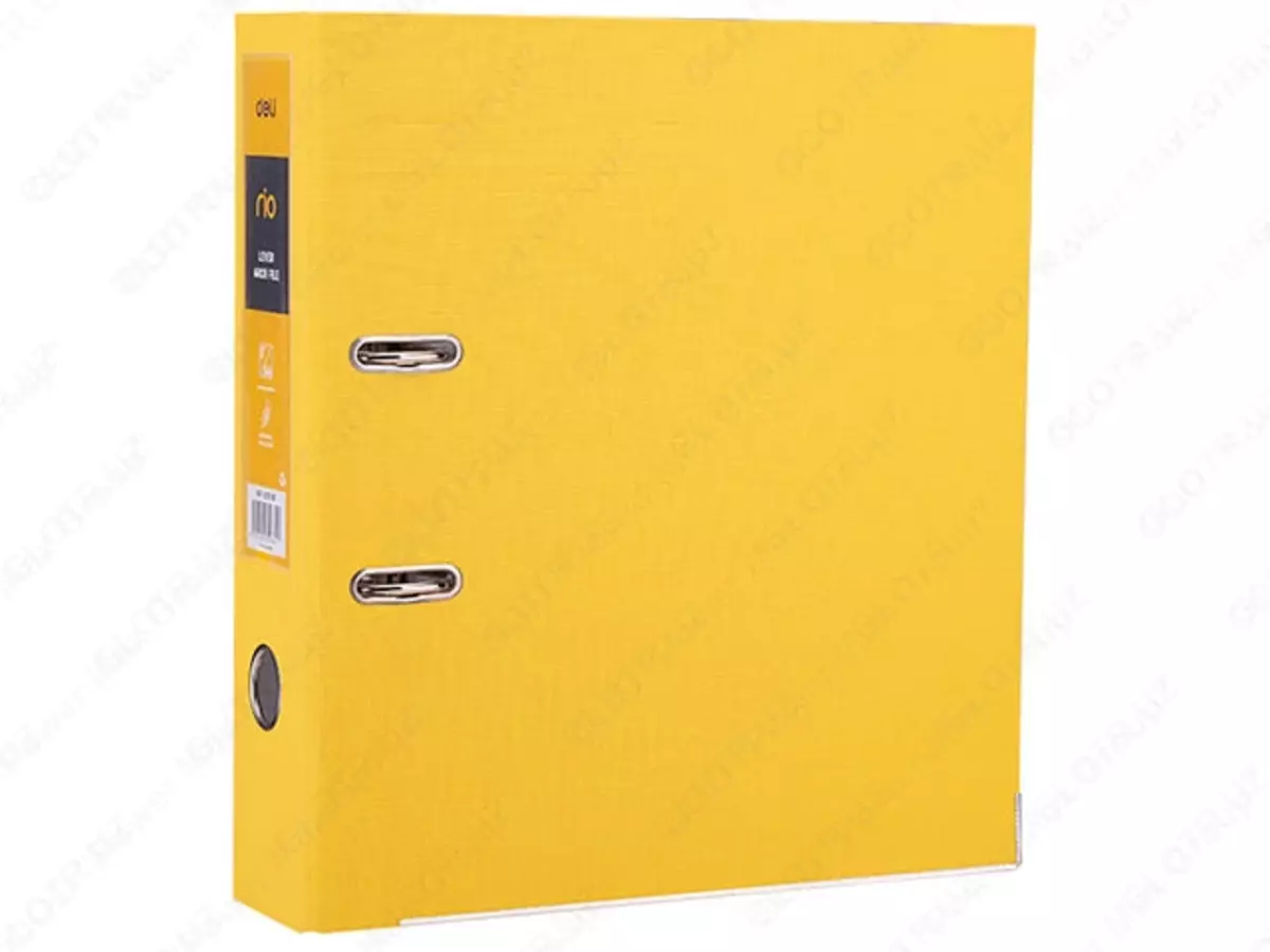 Ro'yxatga oluvchi papka А4 50mm 20050 Yellow Deli