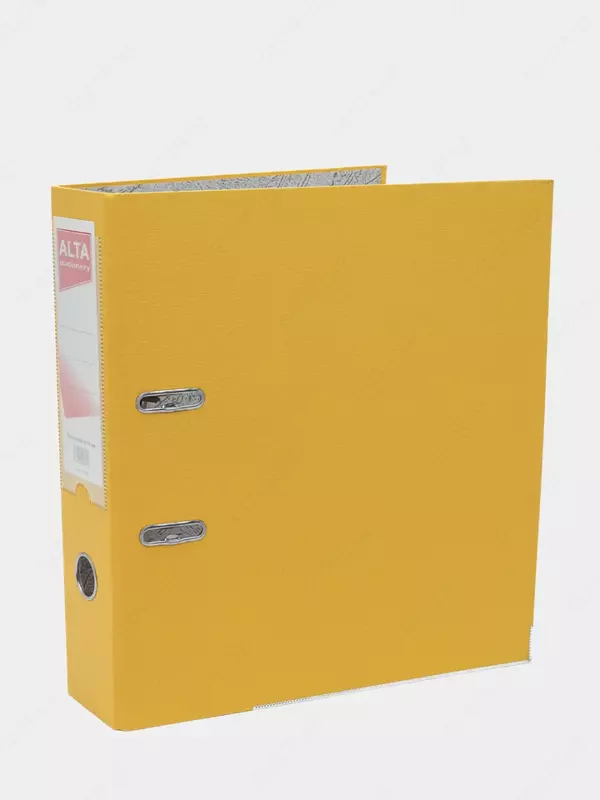 Ro'yxatga oluvchi papka А4 75mm Yellow Alta