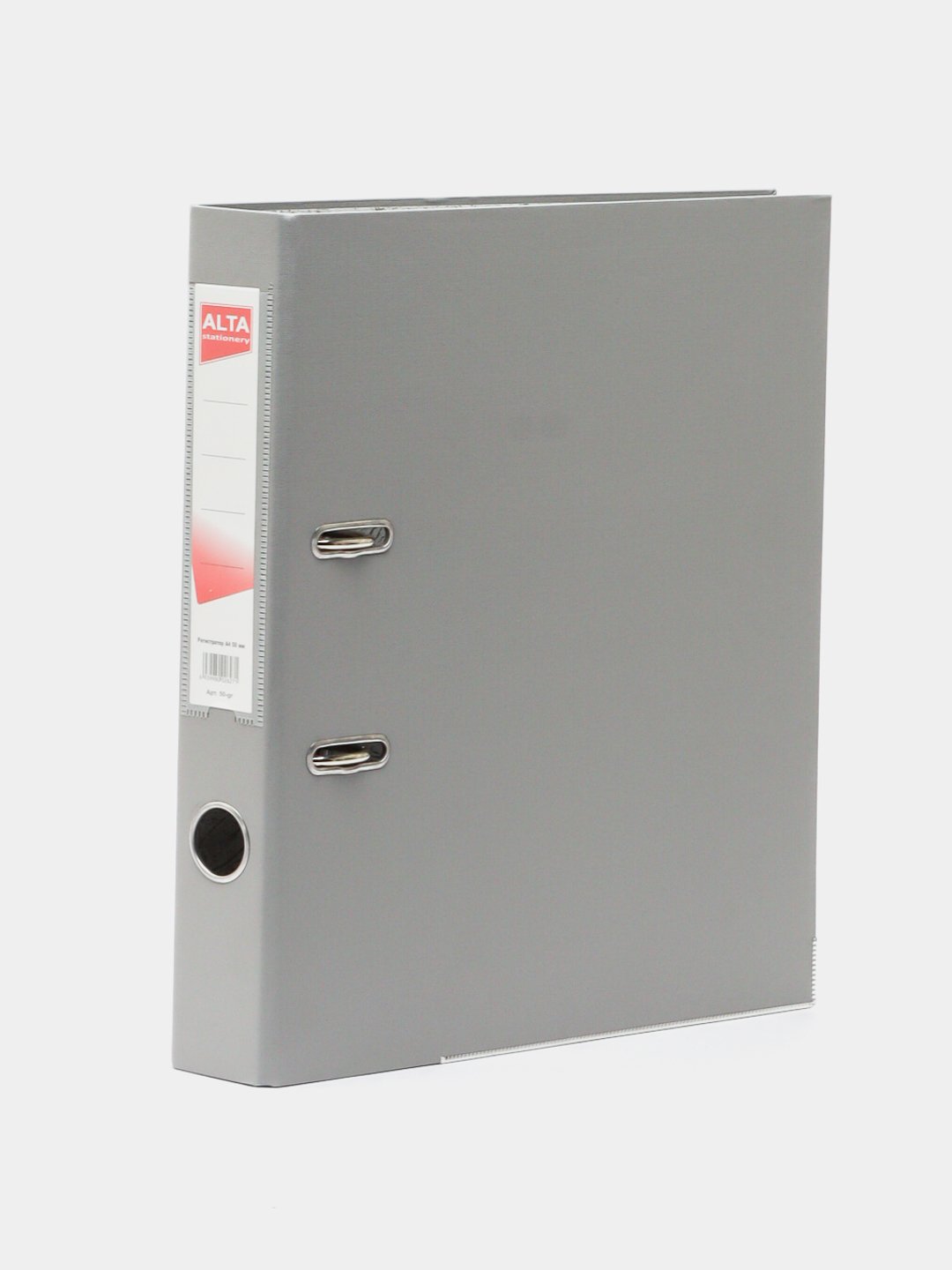Ro'yxatga oluvchi papka А4 75mm Gray Alta