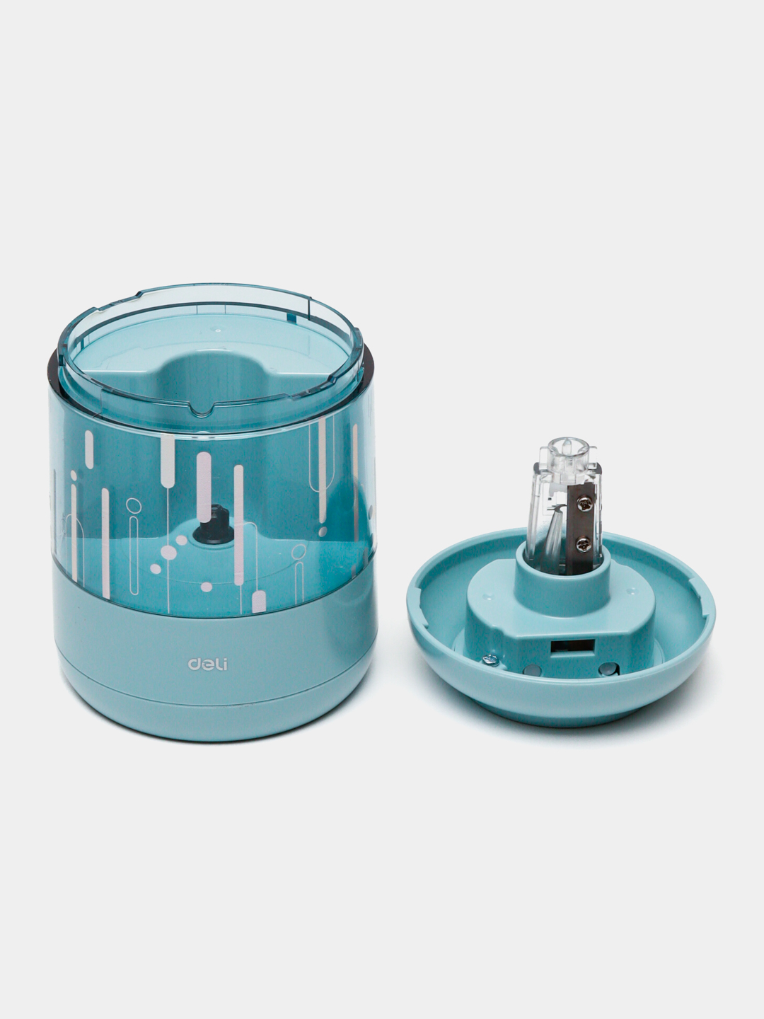 Mexanik charxlovchi  на батарейках H508-BL Blue Deli