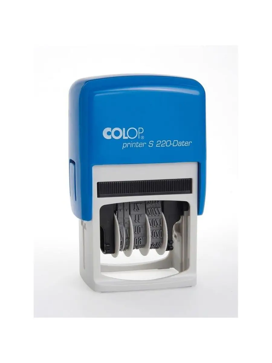Shtamp 12termin+sana S120/WD D19 Blue Colop