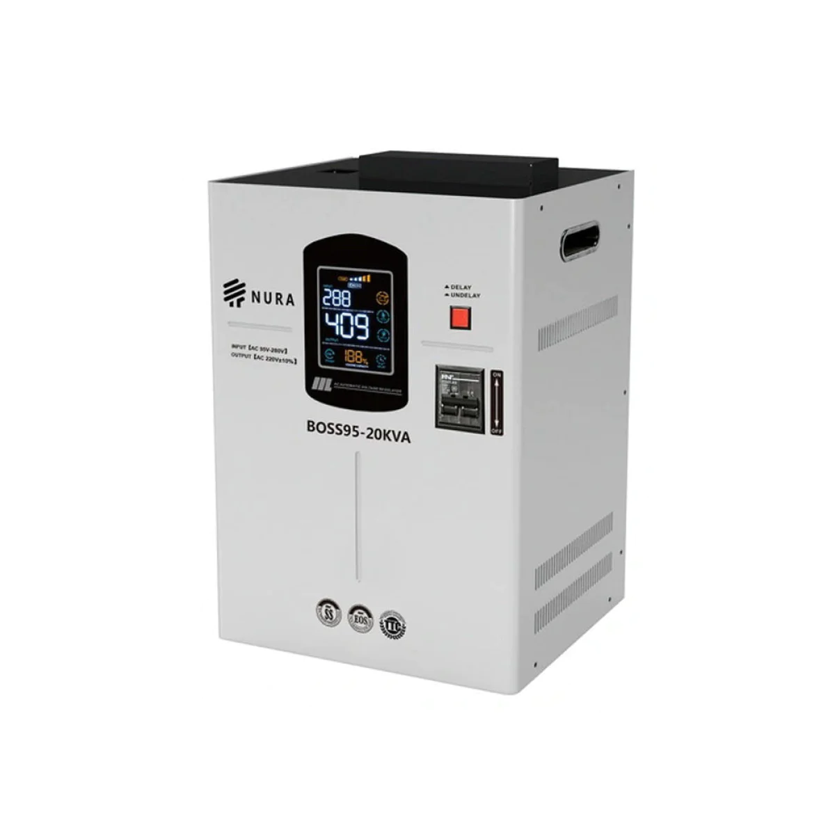 Стабилизатор NURA релейный 95-270V BOSS95-20KVA