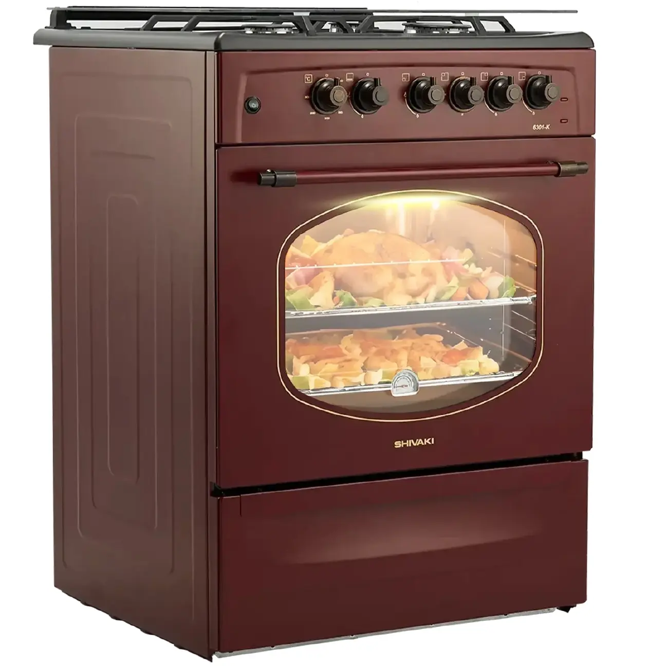 Газовая плита Shivaki 6301-K Classic