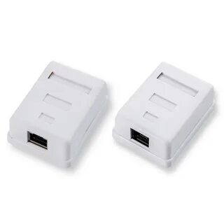 LAN rozetkasi, 1-portli, CAT6