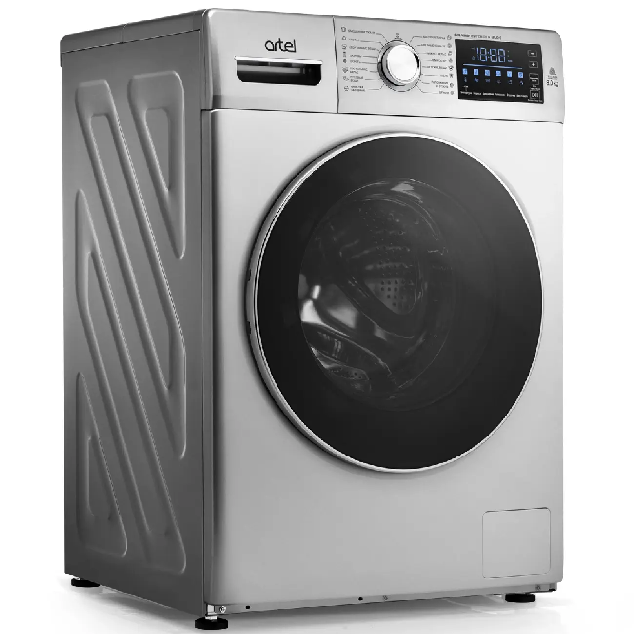Kir yuvish mashinasi Artel-WF85l2311E avtomatik, 8,5 kg, Gray