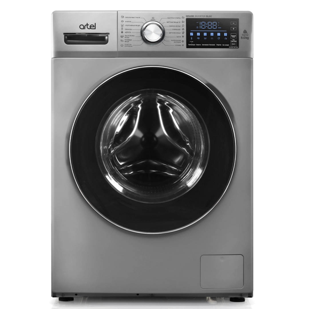 Kir yuvish mashinasi Artel-WF85l2311E avtomatik, 8,5 kg, Gray