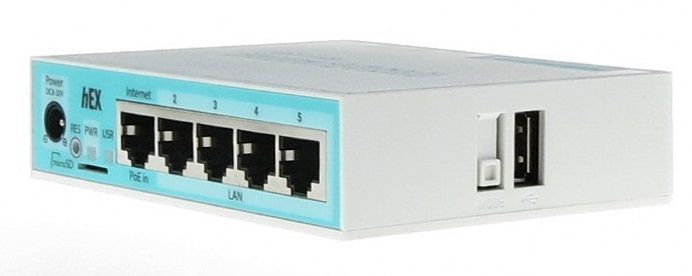 Маршрутизатор Mikrotik RB750GR3;
