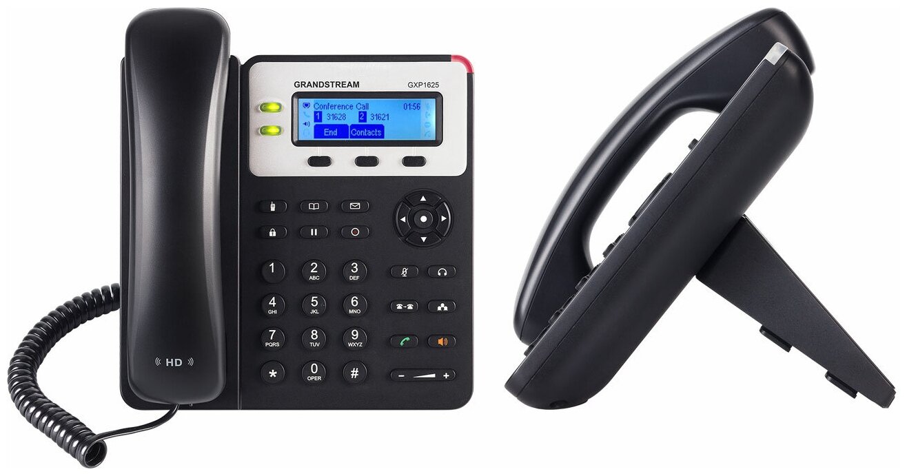 IP телефон Grandstream GXP1625 PoE Black