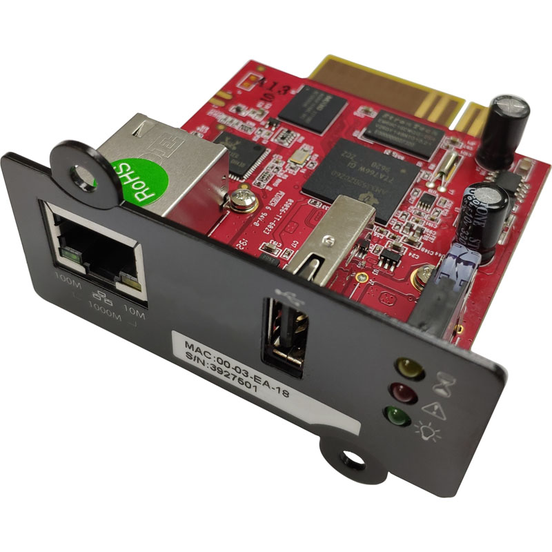 Аксессуар APC E3SOPT001, сетевая карта для Easy UPS 3S, 3M, 3L и Galaxy PW 2-го поколения