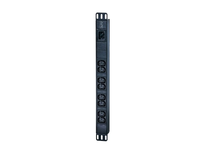 Аксессуар APC EPDU1016B, Easy PDU, базовая модель, 1U, 16A, 230V, 8 выходов C13