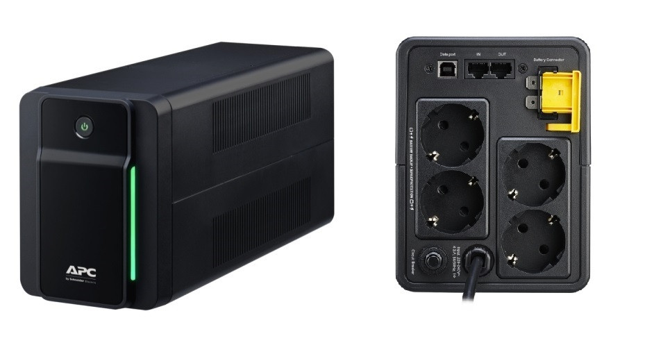 Uzilishsiz quvvat manbai APC/BX750MI-GR/Back/Line Interactive/Schuko/750 ВА/410 W