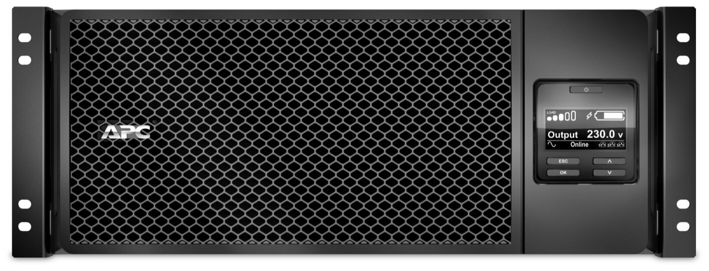Uzilishsiz quvvat manbai APC/SRT8KRMXLI/Smart/On-Line/Rack/IEC/8 000 ВА/8 000 W