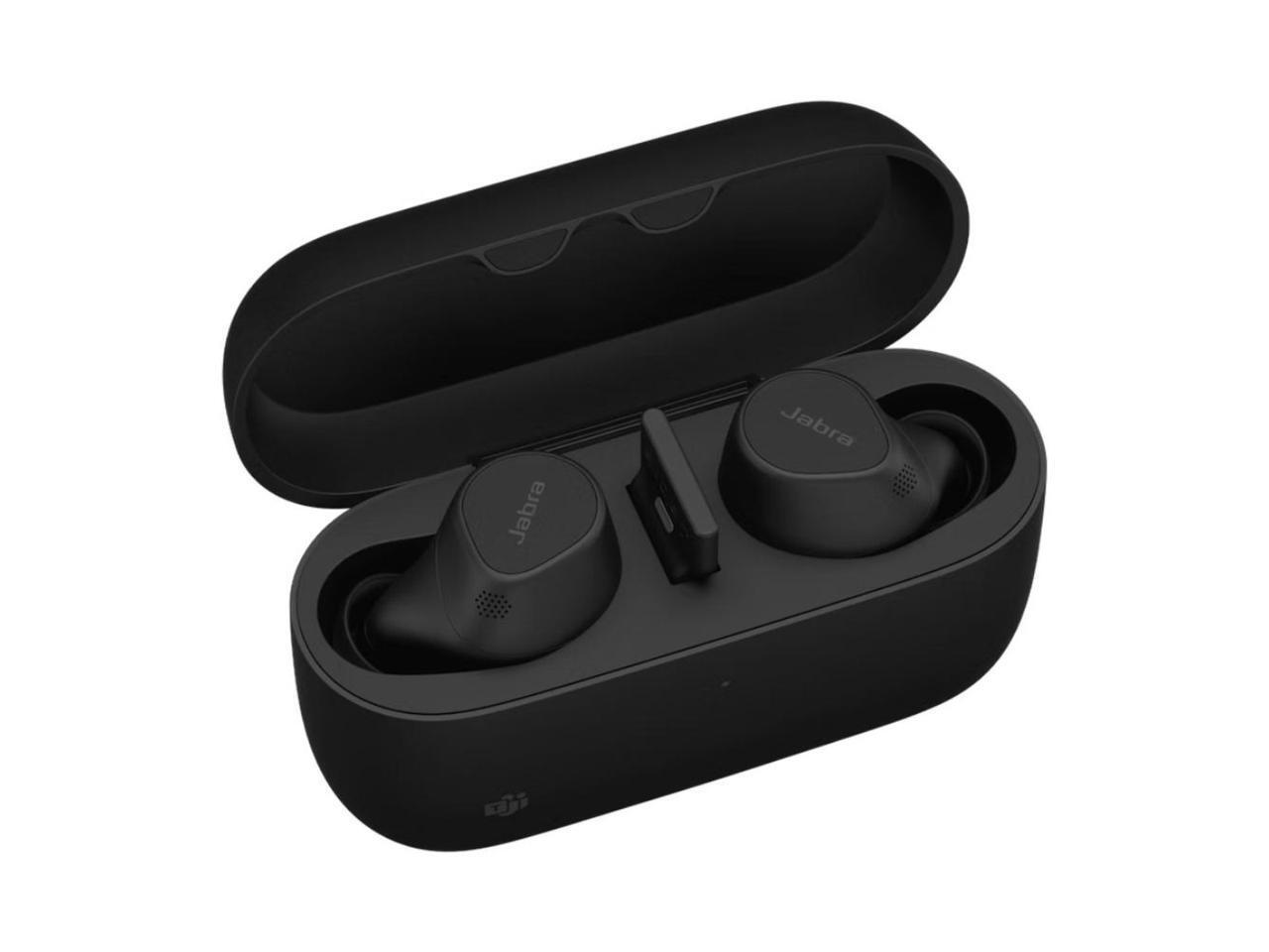 Наушники Jabra Evolve2 Buds, USB-C, версия MS, Black