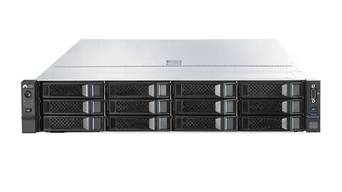 Server SERVER NF5280M5 Intel Xeon Bronze 3206R 32GB DDR4 SSD960G HDD16T RAID 9361-8i Platinum Quvvat Ta'minoti Black