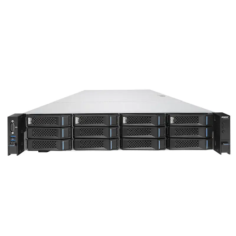 Сервер SERVER NF5280M5 NIC 2 Port 1Gbps RAID 9361-8i SSD 960GB Intel Xeon Silver 4210R 64GB DDR4, Цвет Black