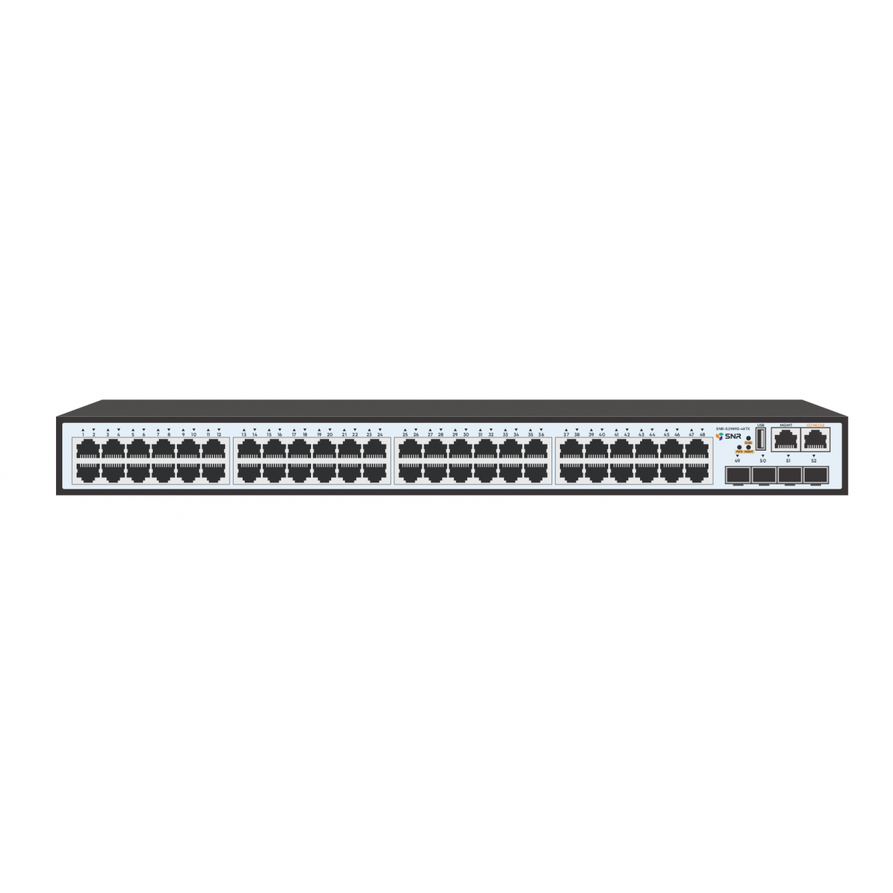 Управляемый коммутатор уровня 2 SNR-S2989G-48TX