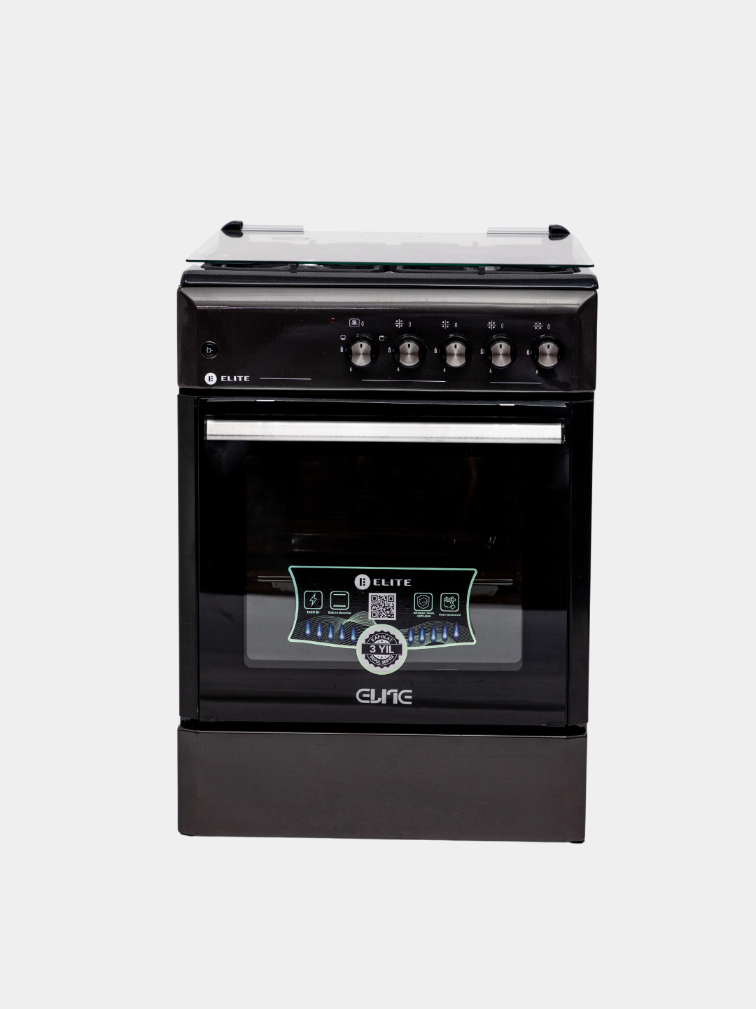 Газовая плита Elite ELT GSE6409 Black