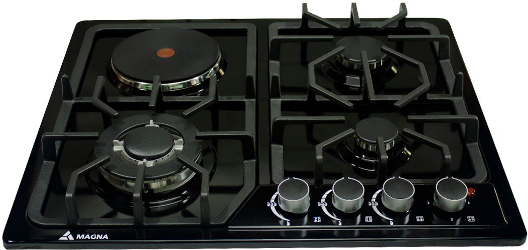 Газовая поверхность Magna модель M603EFIZ18BLS 60x60 см