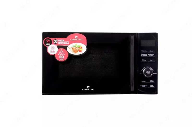 Микроволновая печь LORETTO LM2106, Black