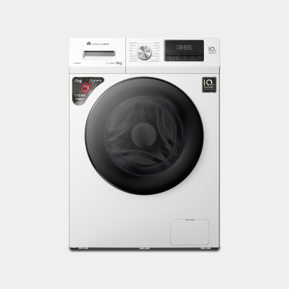 Стиральная машина автомат VOLMER 7 кг, модель VL06WT7, White