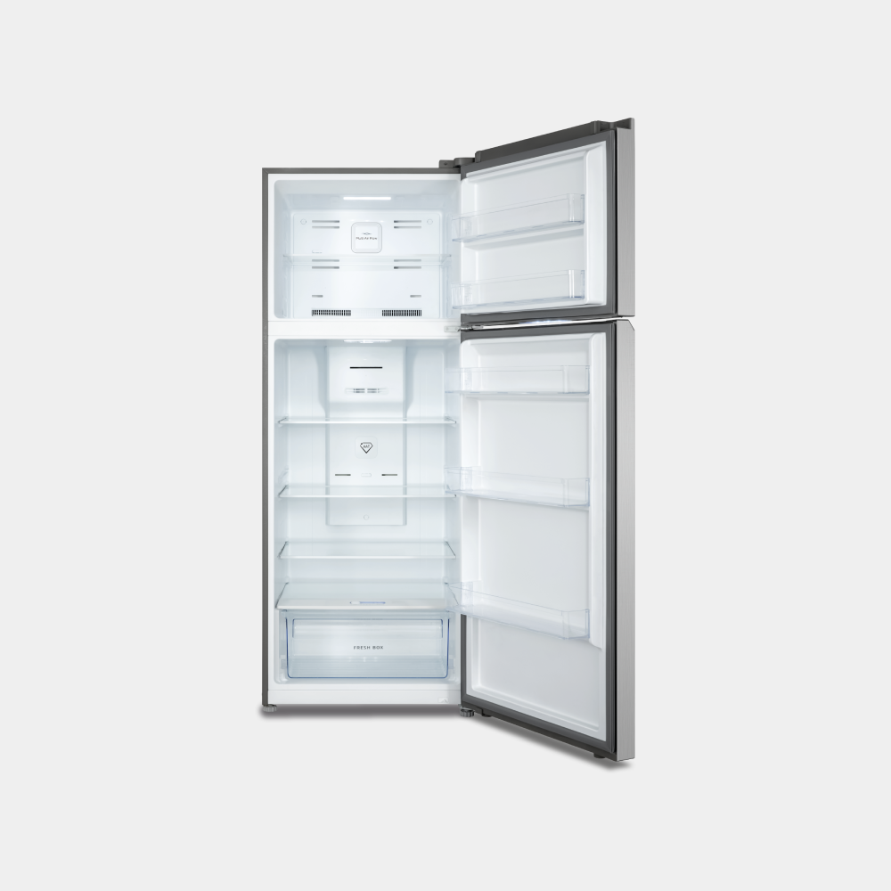 Холодильник VOLMER двухкамерный VL465BSL, Silvery