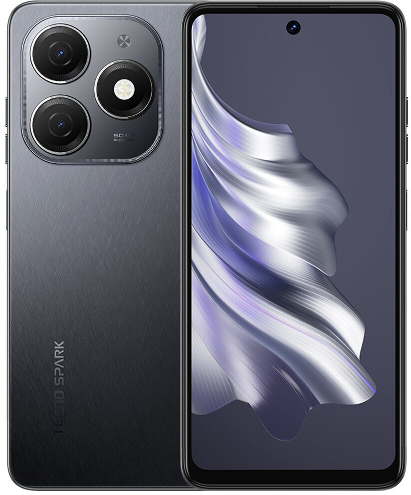 Смартфон Tecno Spark 20 8/128 GB Black