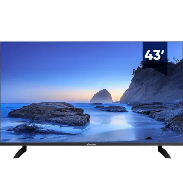 Телевизор Avalon 43" B43MQA800, Black