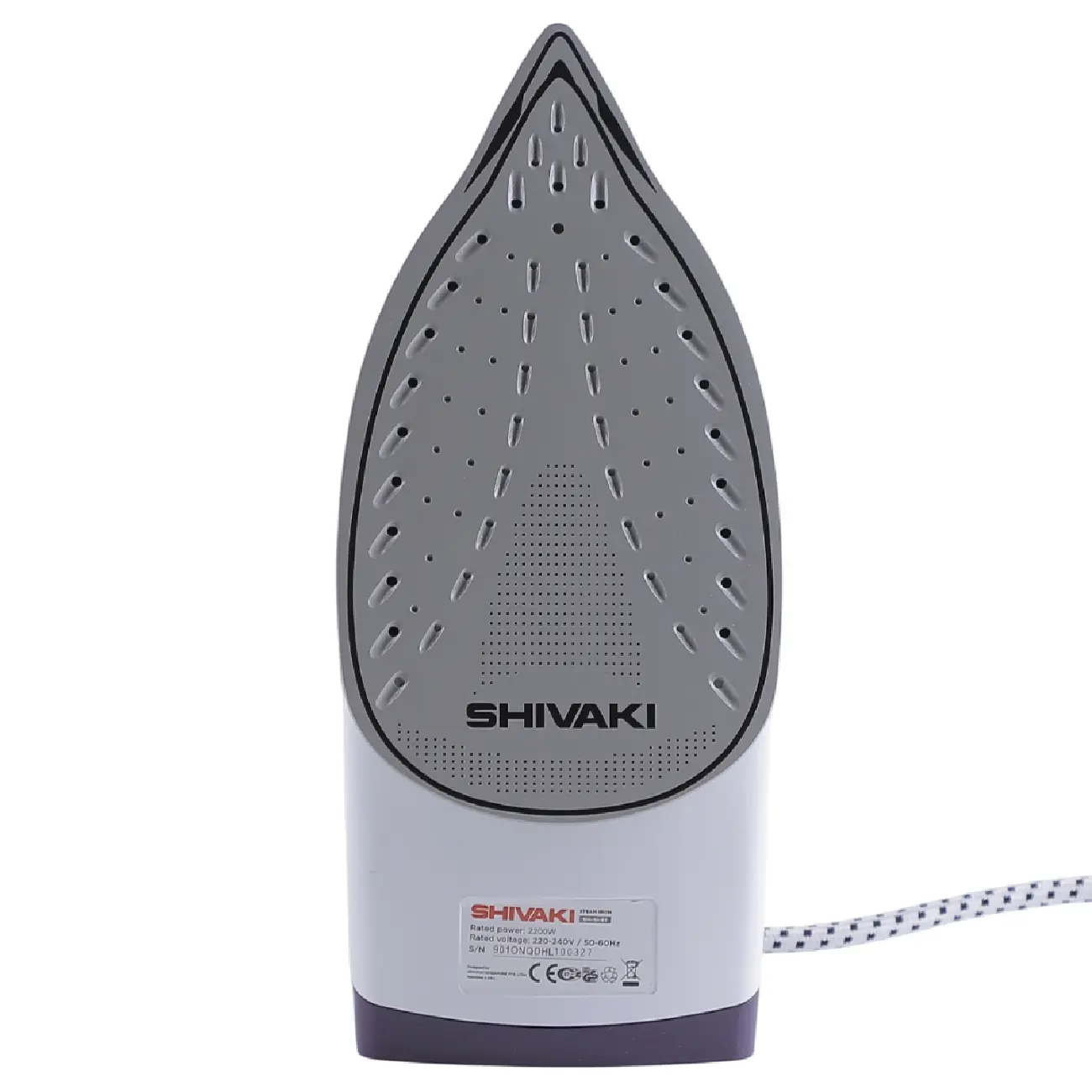 Паровой утюг Shivaki-SI-83 серо-фиолетовый