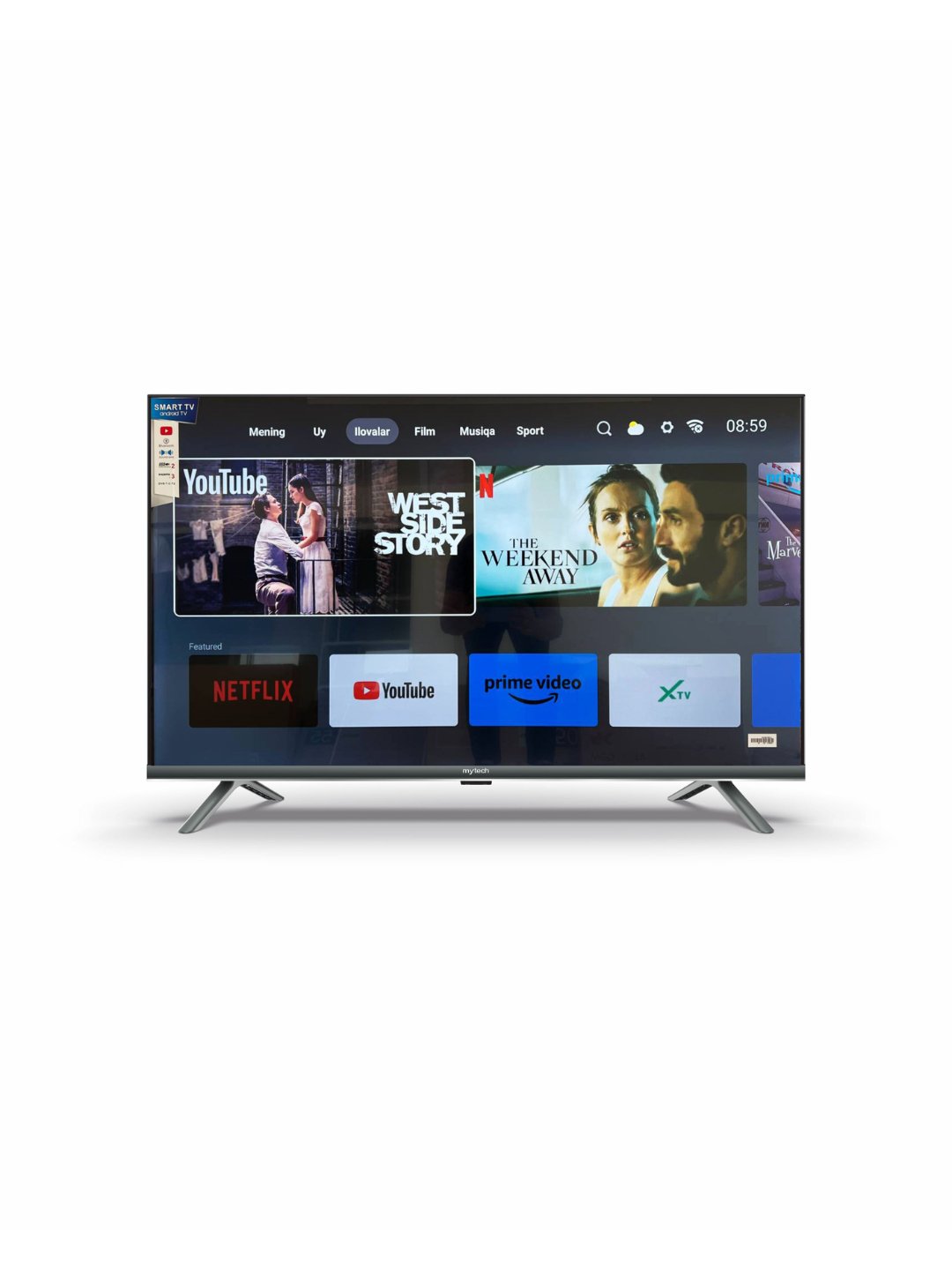Телевизор 50" Mytech Android