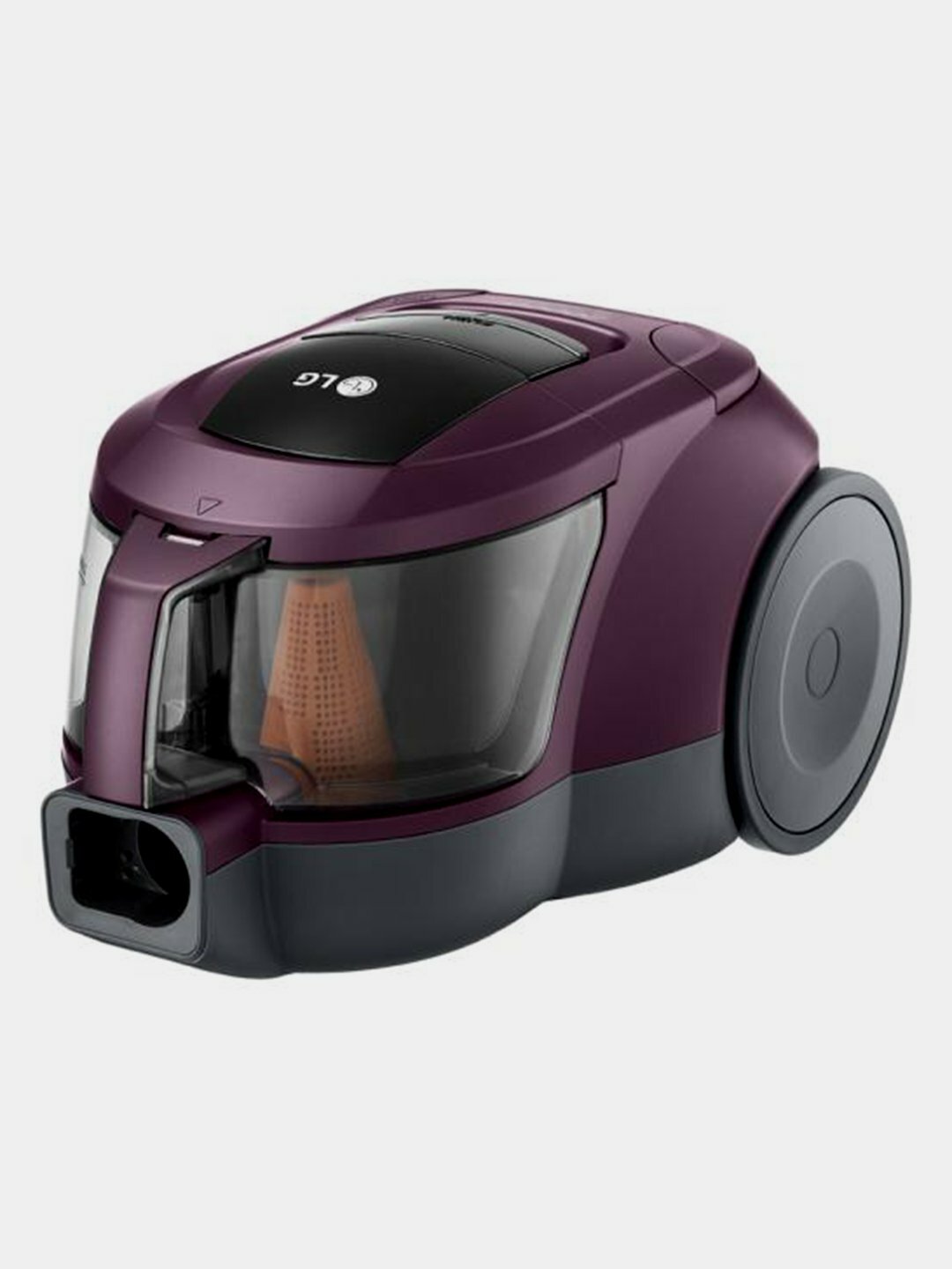 Пылесос LG VC5420NHTW пурпурный, мощность всасывания 380 Вт