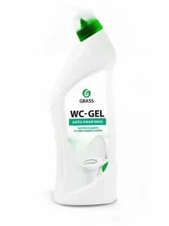 GRASS Чистящее средство WC- Gel 1л для сантехники для ванной кухни унитаза от ржавчины