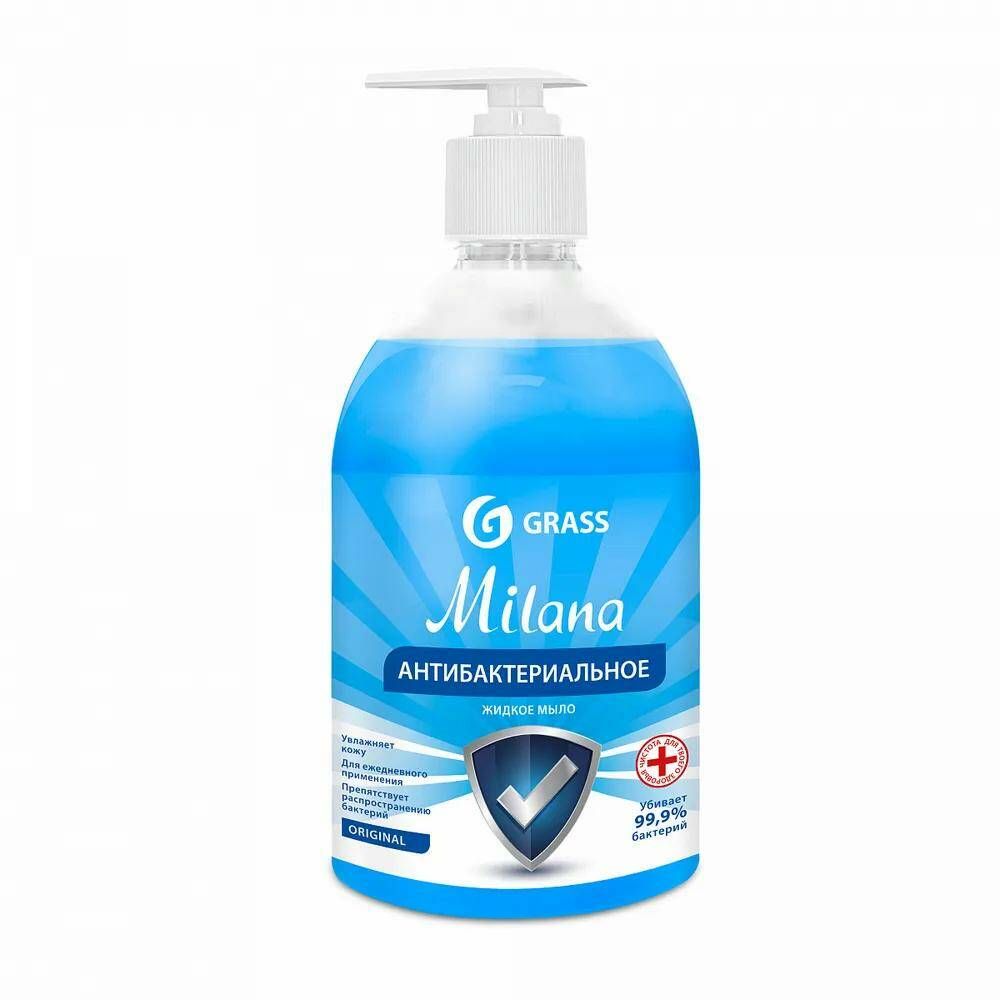 Мыло жидкое антибактериальное «Milana Original» (флакон 500 мл)