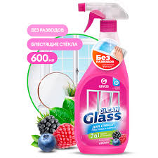 Чистящее средство для стекол и зеркал «Clean Glass» лесные ягоды (флакон 600мл)