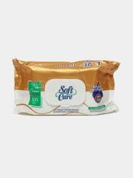 Влажные салфетки "Softcare"- 100 шт