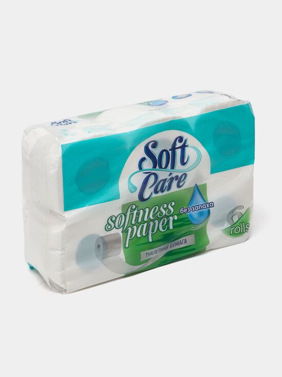 Туалетная бумага "Softcare" (6шт)