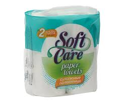 Бумажное полотенце "Softcare" (2шт)